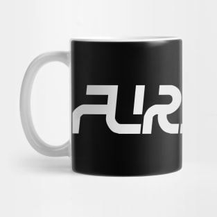 furious text design Mug